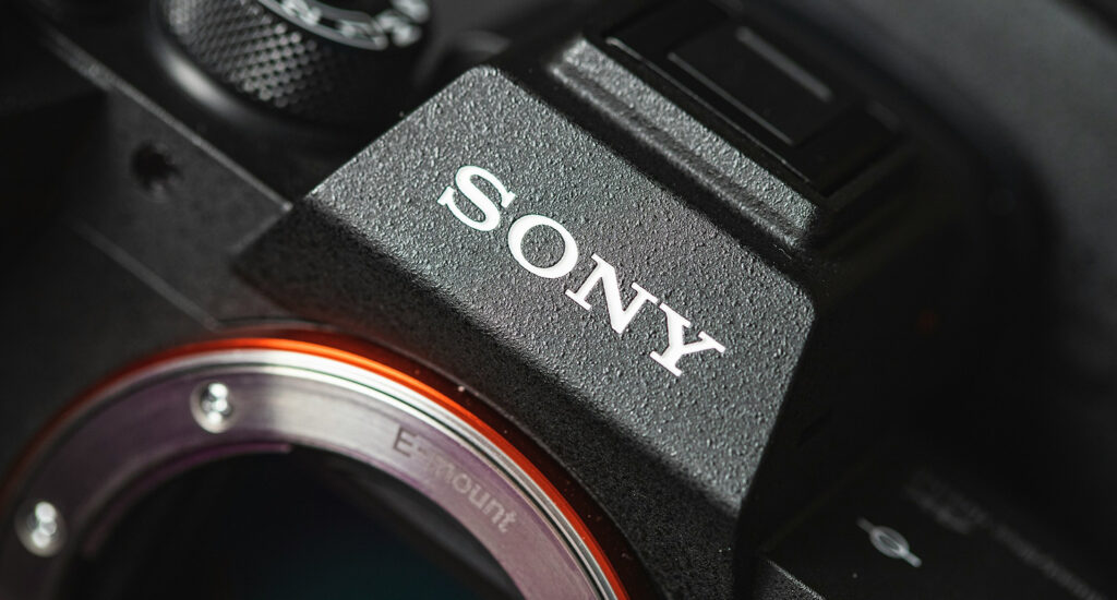 caméra sony A7SIII macro photographie bannière production